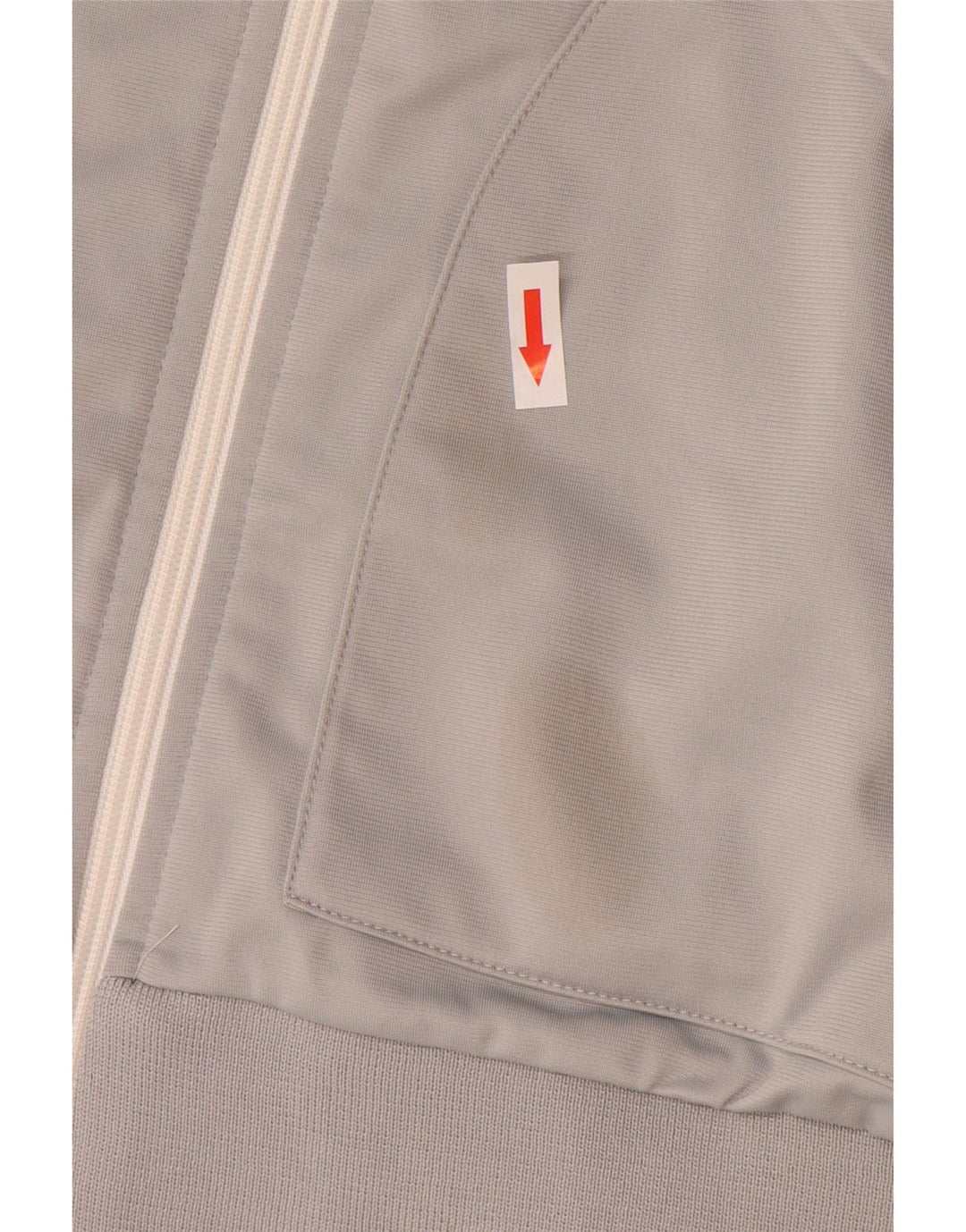 Asics Mens Tracksuit Top Jacket 2XL Grey Colourblock Polyester