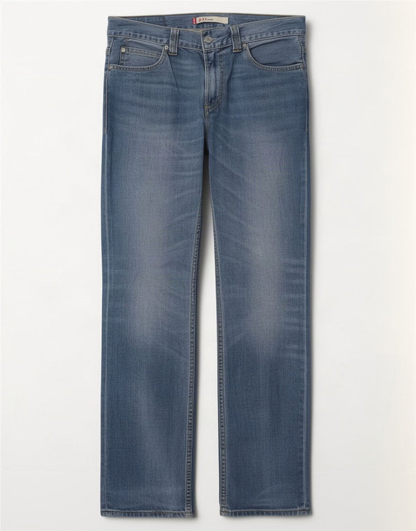 Levi's Mens 511 Slim Jeans W36 L34 Blue Cotton