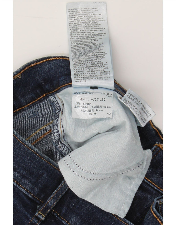 LEVI'S Womens Classic Bootcut Jeans US 4 Small W27 L29 Blue Cotton Vintage Levi's and Second-Hand Levi's from Messina Hembry 