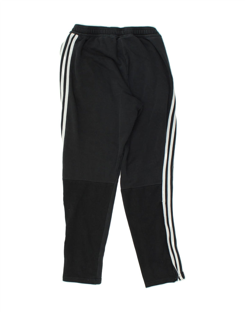 ADIDAS Mens Tracksuit Trousers Medium Black Cotton | Vintage Adidas | Thrift | Second-Hand Adidas | Used Clothing | Messina Hembry 