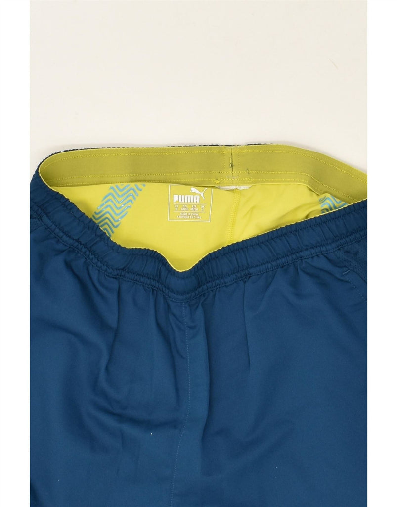 PUMA Mens Sport Shorts Medium Blue Vintage Puma and Second-Hand Puma from Messina Hembry 