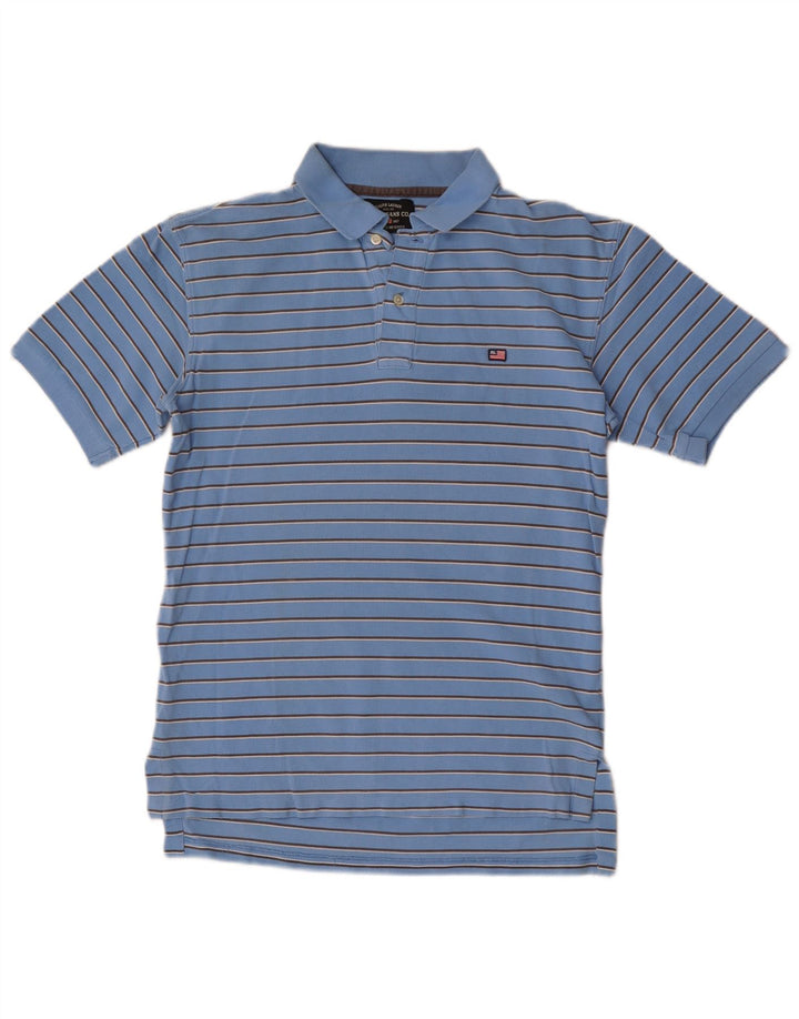 Ralph Lauren Mens Polo Shirt Small Blue Striped