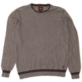 Marlboro Classics Mens Crew Neck Jumper Sweater Small Grey Flecked Cotton