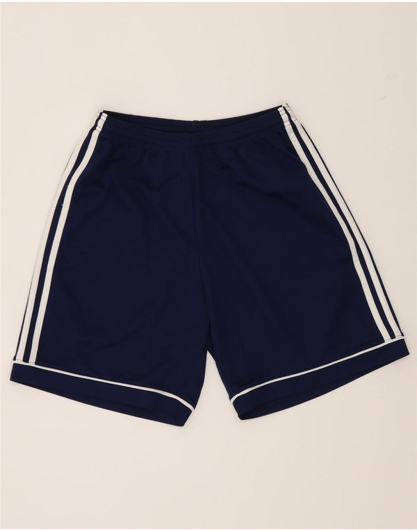 Adidas Mens Aeroready Sport Shorts Small Navy Blue Polyester
