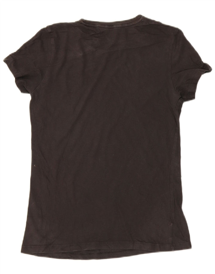 Puma Womens T-Shirt Top UK 10 Small Black