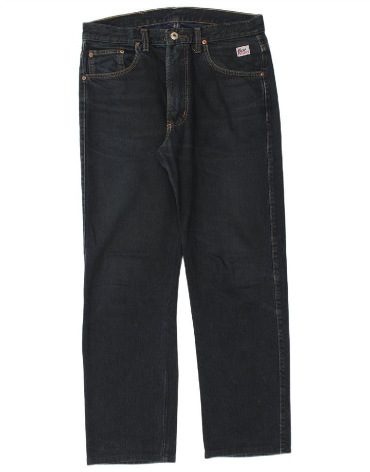 Roy Rogers Mens Straight Jeans W30 L28 Navy Blue