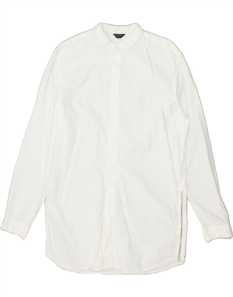 JACK & JONES Mens Shirt XL White Cotton | Vintage Jack & Jones | Thrift | Second-Hand Jack & Jones | Used Clothing | Messina Hembry 