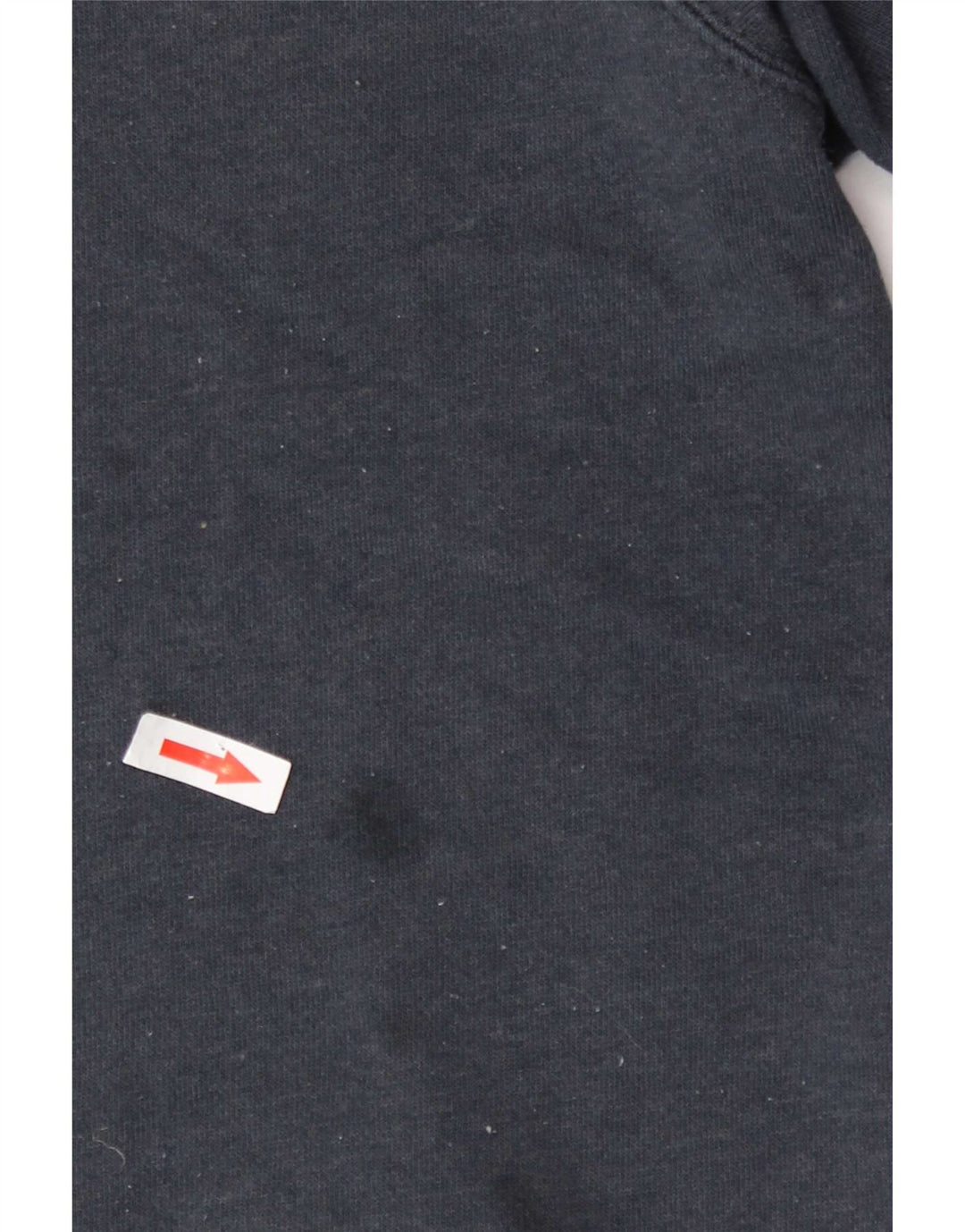 Fila Womens Graphic Sweatshirt Jumper UK 16 Large Navy Blue Polyester