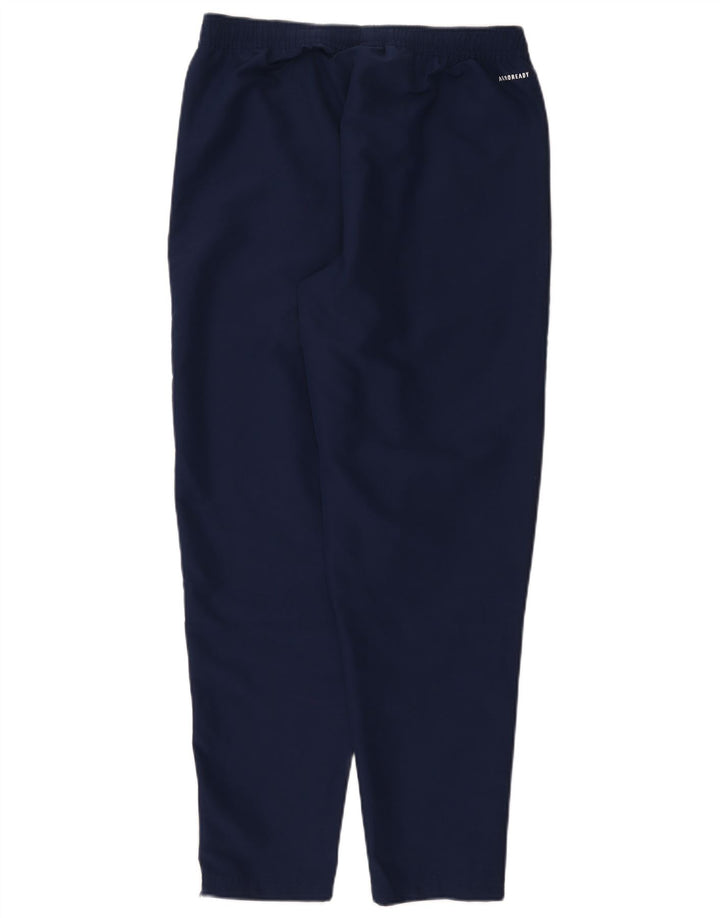 Adidas Mens Tracksuit Trousers Medium  Navy Blue Polyester