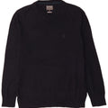 Fat Face Mens V-Neck Jumper Sweater Large Navy Blue Cotton