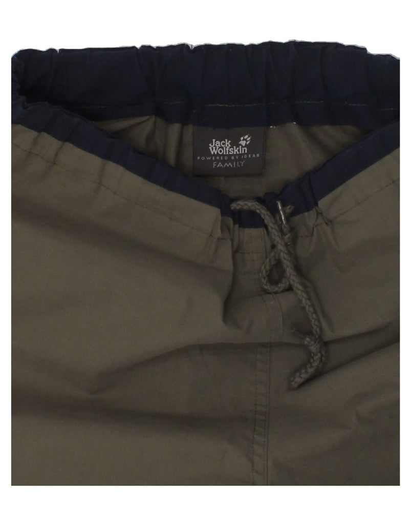 JACK WOLFSKIN Boys Sport Shorts 11-12 Years Grey | Vintage Jack Wolfskin | Thrift | Second-Hand Jack Wolfskin | Used Clothing | Messina Hembry 