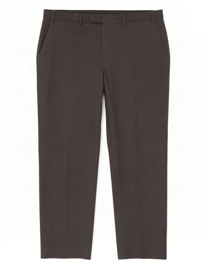 Marks & Spencer Mens Regular Fit Suit Trousers W38 L29 Grey Polyester