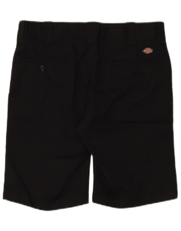 Dickies Mens Straight Slim Fit Chino Shorts W31 Medium Black Polyester