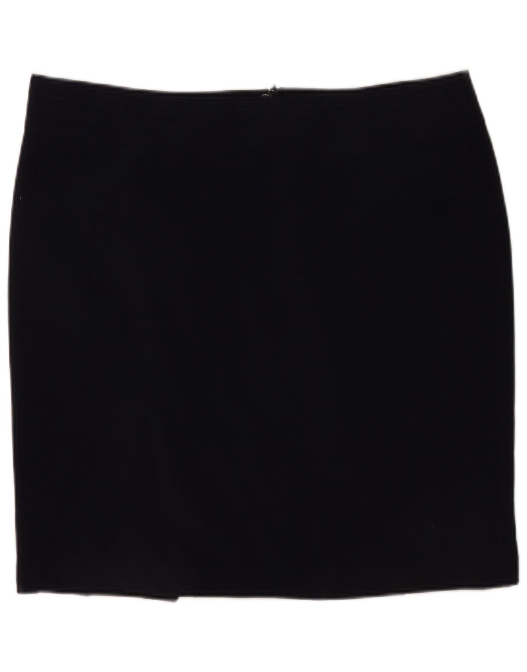Marks & Spencer Womens Mini Skirt UK 20 2XL W40  Navy Blue Polyester