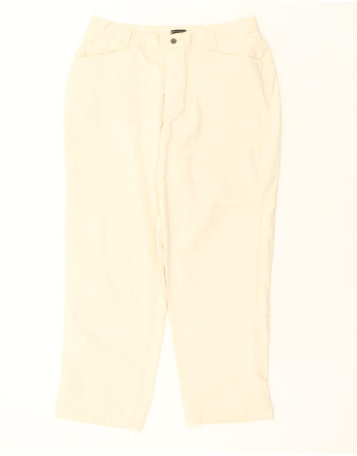 LEE Womens Straight Casual Trousers W32 L27 Beige | Vintage Lee | Thrift | Second-Hand Lee | Used Clothing | Messina Hembry 