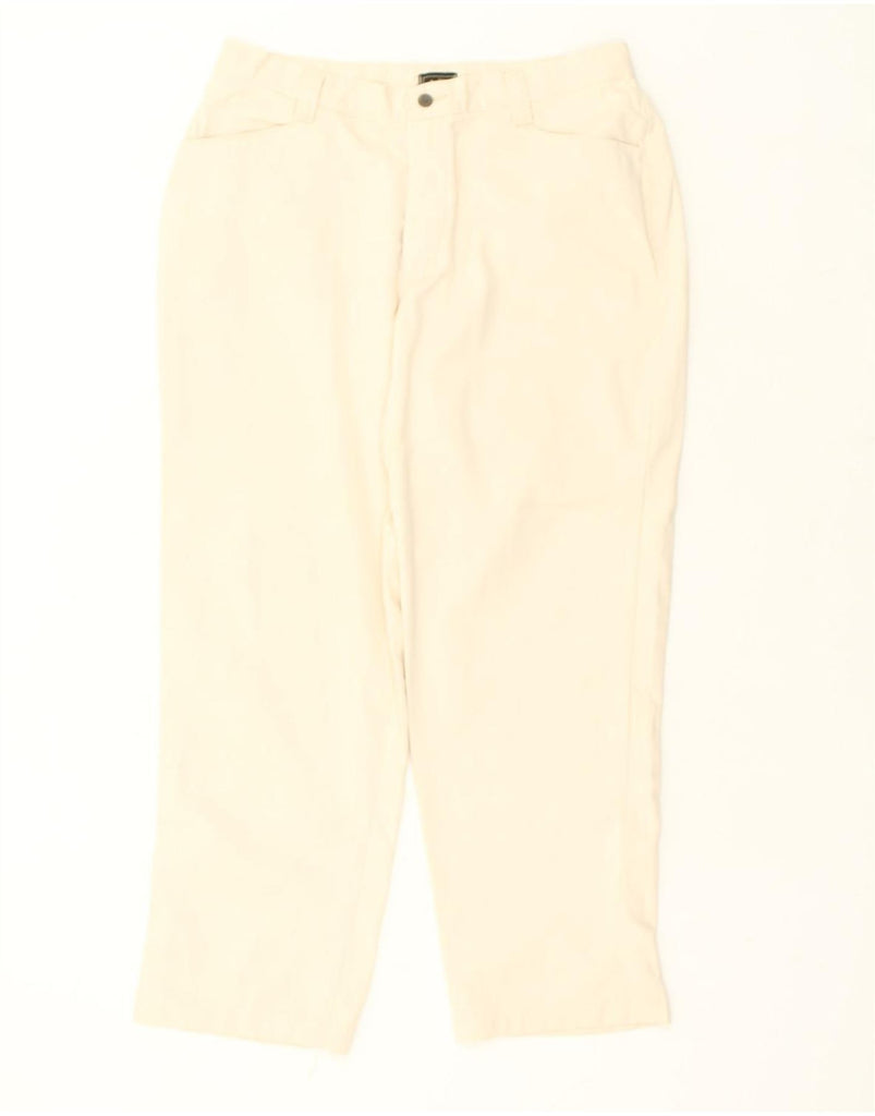 LEE Womens Straight Casual Trousers W32 L27 Beige | Vintage Lee | Thrift | Second-Hand Lee | Used Clothing | Messina Hembry 