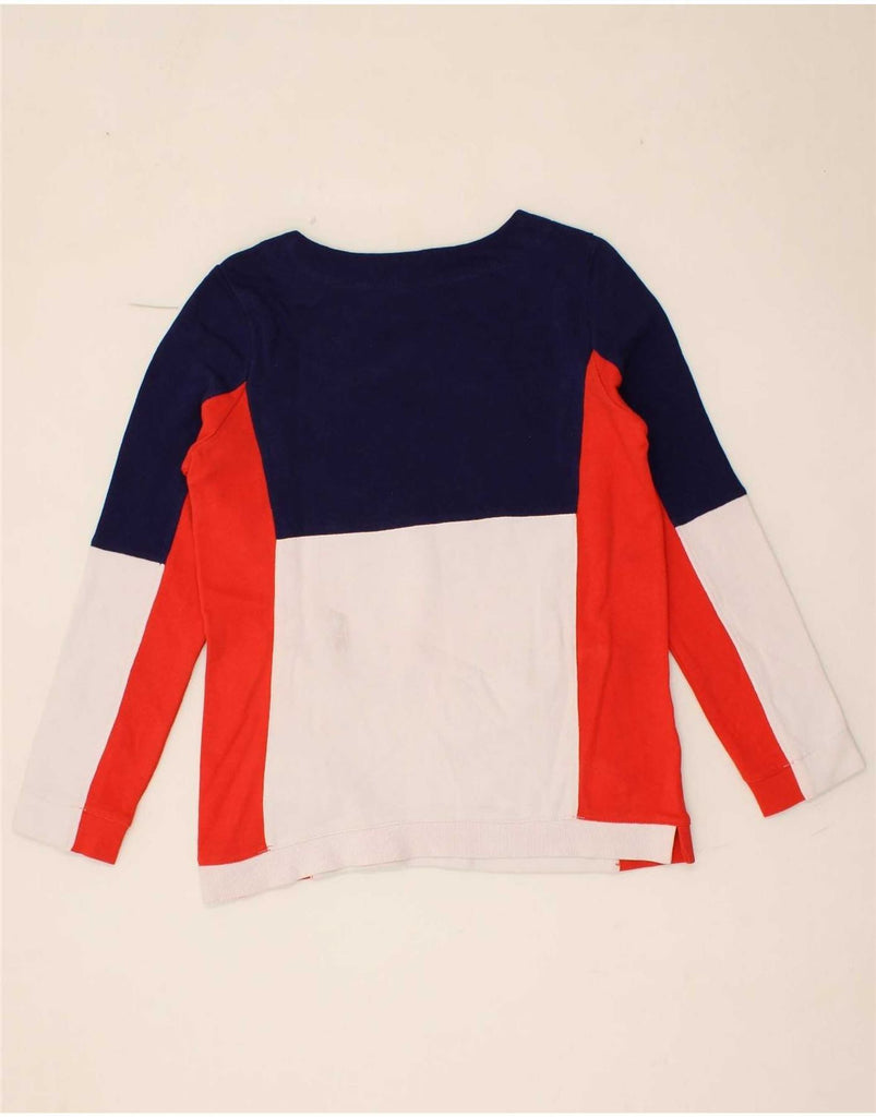 TOMMY HILFIGER Girls Top Long Sleeve 12-13 Years Large Navy Blue Vintage Tommy Hilfiger and Second-Hand Tommy Hilfiger from Messina Hembry 