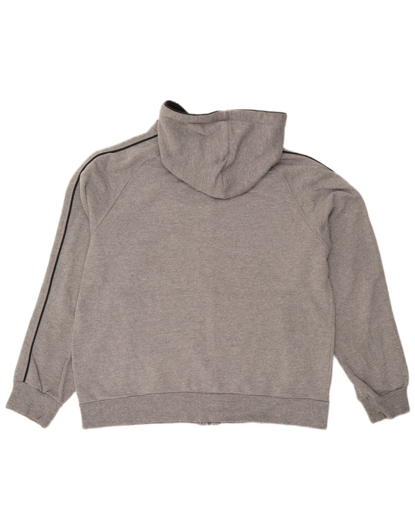 Campagnolo Mens Graphic Zip Hoodie Sweater IT 52 Large Grey Cotton