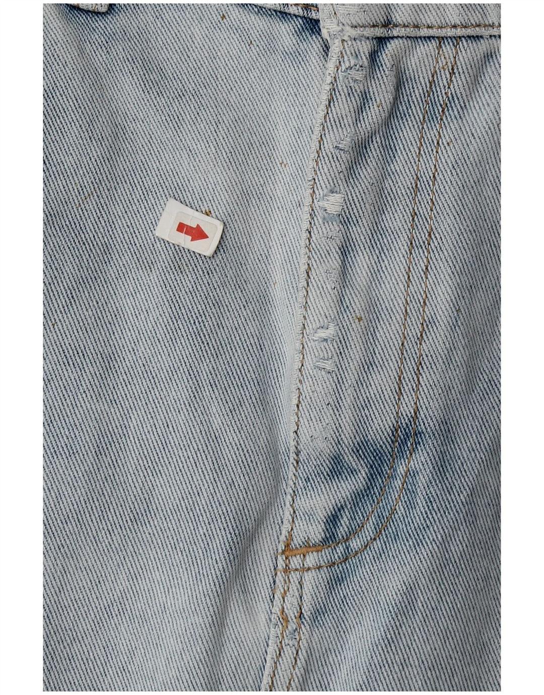 Zara Womens High Waist Denim Skirt Small W26 Blue