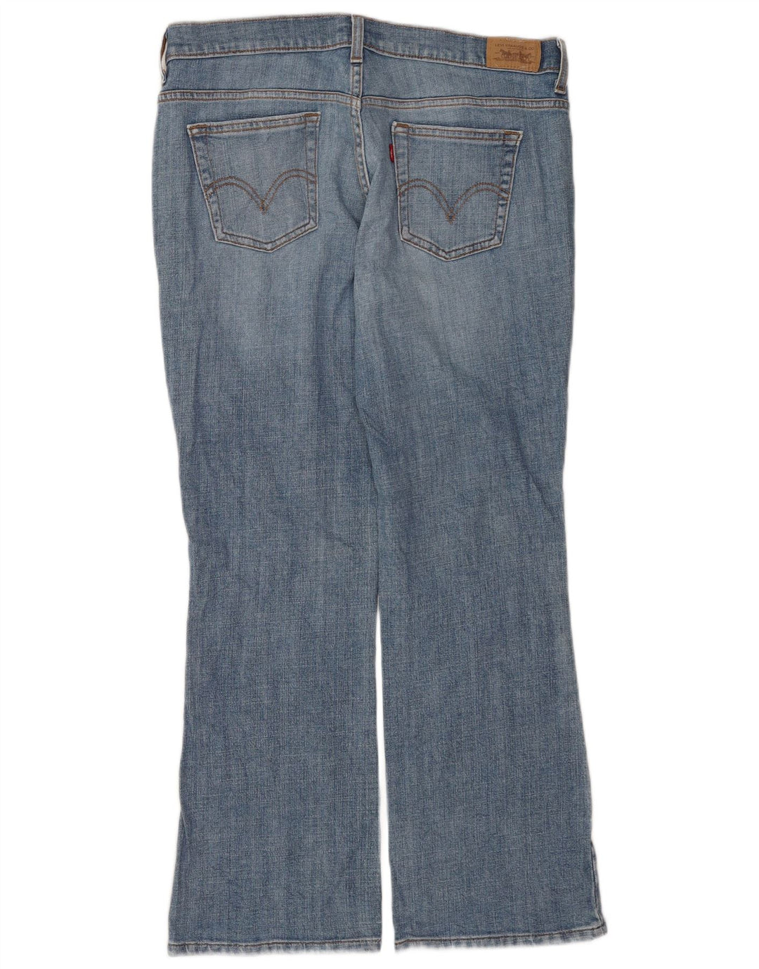 Levi's Womens 515 Bootcut Jeans US 12 Large W32 L30 Blue Cotton