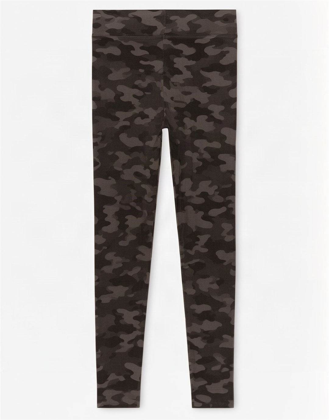 Marks & Spencer Womens Leggings UK 12 Medium Grey Camouflage Viscose