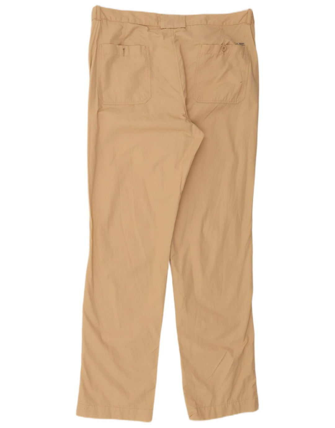 Mash Mens Chino Trousers W36 L34 Beige Cotton