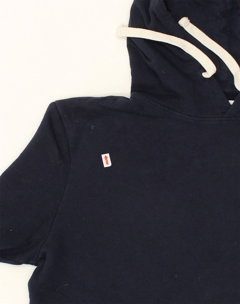 JACK & JONES Mens Hoodie Jumper Large Navy Blue Cotton | Vintage Jack & Jones | Thrift | Second-Hand Jack & Jones | Used Clothing | Messina Hembry 