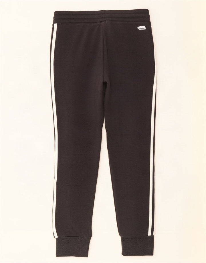 Adidas Mens Climalite Tracksuit Trousers Joggers Small Black Polyester