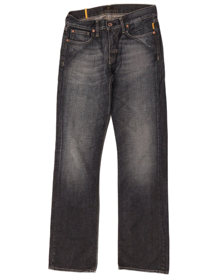 Meltin' Pot Womens Straight Jeans W31 L34 Blue Cotton