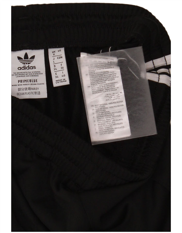 Adidas Womens Tracksuit Trousers UK 8 Small  Black Polyester