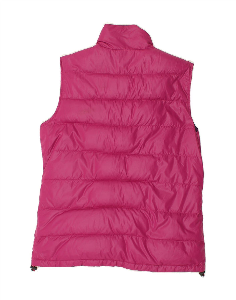 NORTH SAILS Womens Reversible Padded Gilet UK 14 Medium Pink Polyamide | Vintage North Sails | Thrift | Second-Hand North Sails | Used Clothing | Messina Hembry 