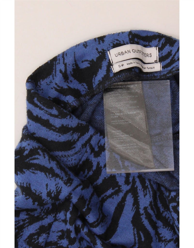 URBAN OUTFITTERS Womens Casual Trousers Small W28 L34 Blue Animal Print Vintage Urban Outfitters and Second-Hand Urban Outfitters from Messina Hembry 