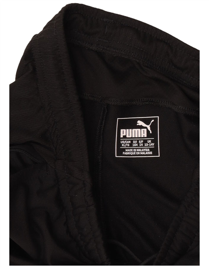 Puma Boys AC Milan Tracksuit Trousers 13-14 Years Black