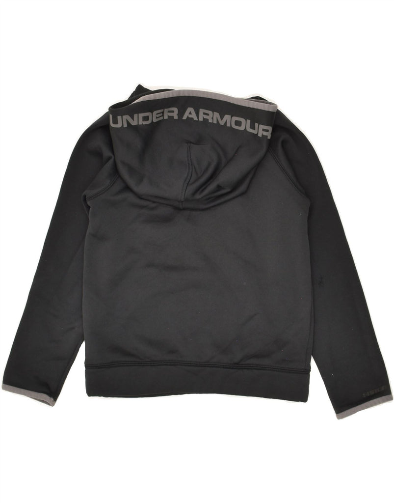 UNDER ARMOUR Boys loose Graphic Hoodie Jumper 7-8 Years Small Grey | Vintage Under Armour | Thrift | Second-Hand Under Armour | Used Clothing | Messina Hembry 