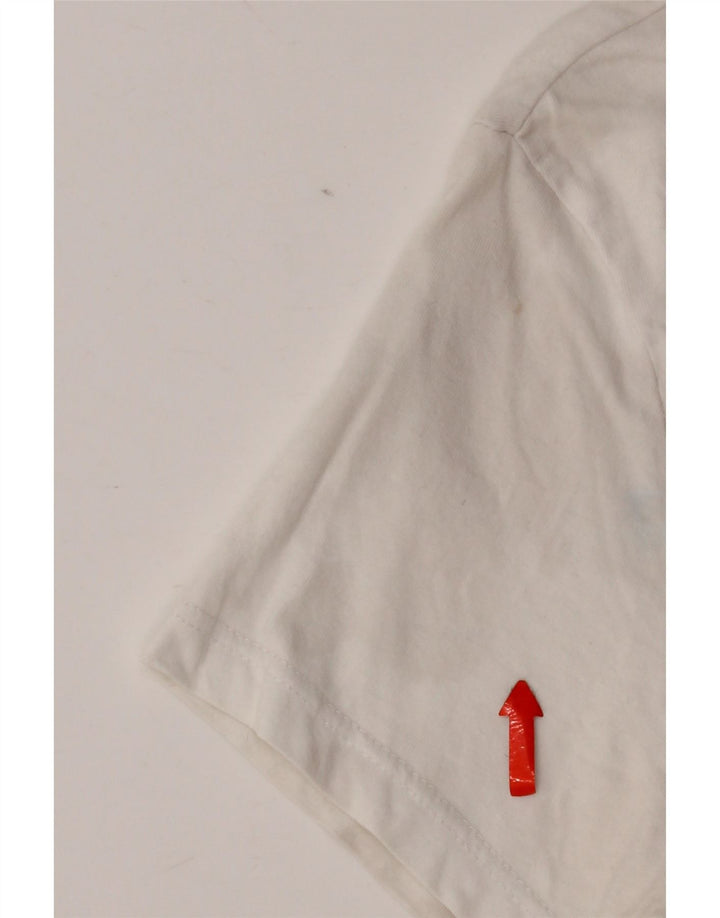 Levi's Womens Graphic T-Shirt Top Small White