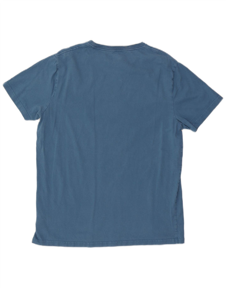 Joules Mens T-Shirt Top Large Blue Cotton