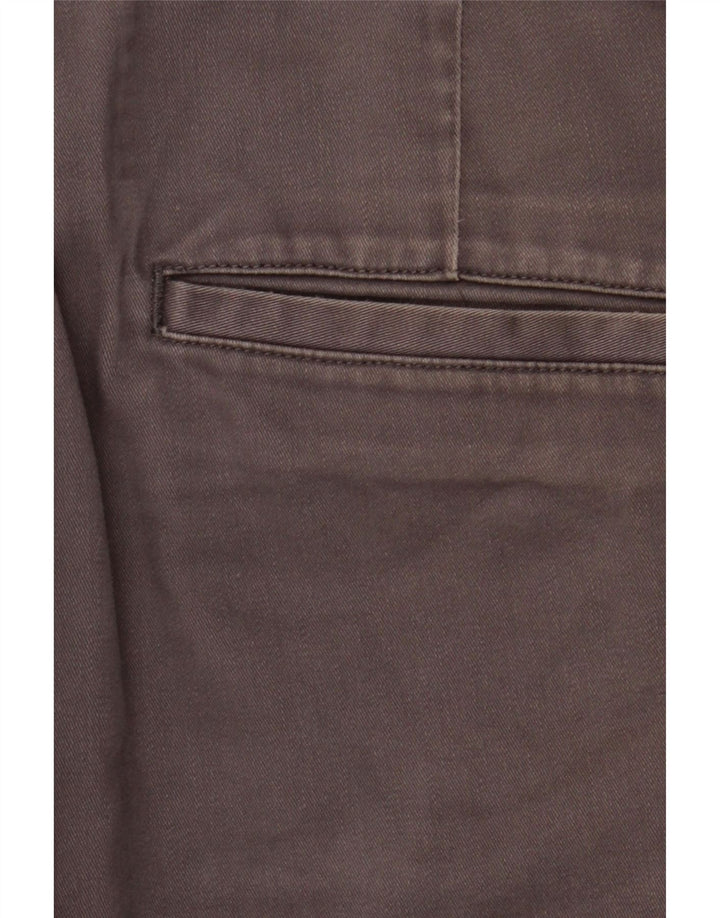 All Saints Mens Chino Shorts W31 Medium Grey Cotton