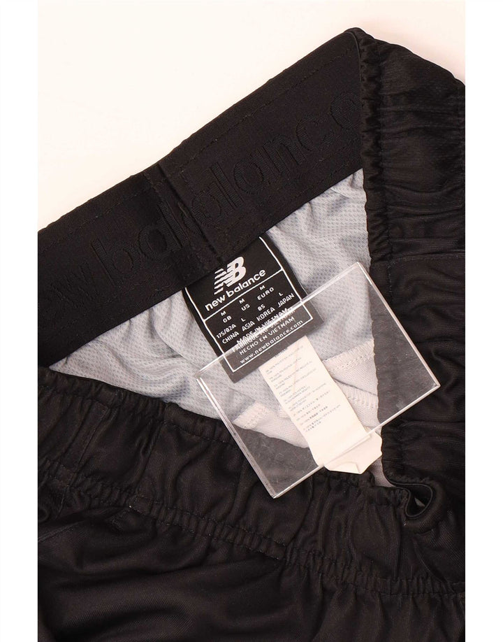 New Balance Mens Tracksuit Trousers Medium Black Polyester