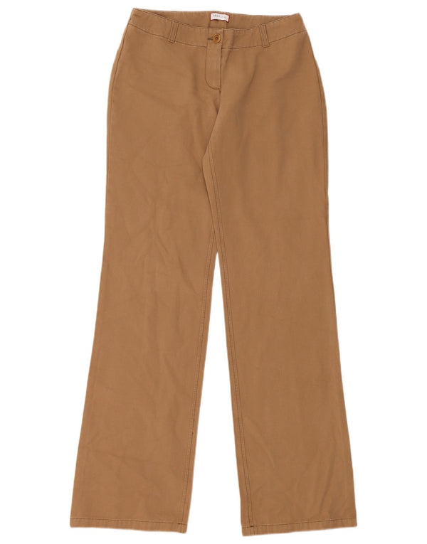Max & Co. Womens Low Waist Casual Trousers UK 8 Small W28 L34 Brown
