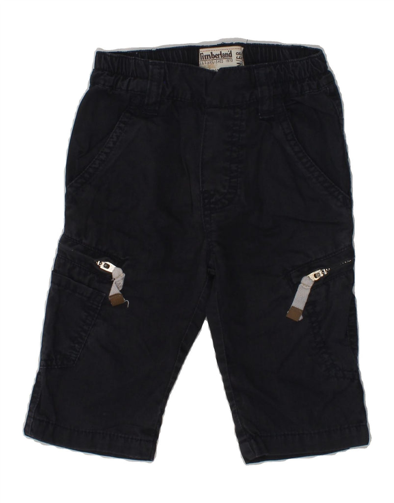 TIMBERLAND Baby Boys Straight Cargo Trousers 3-6 Months W18 L7  Navy Blue | Vintage Timberland | Thrift | Second-Hand Timberland | Used Clothing | Messina Hembry 