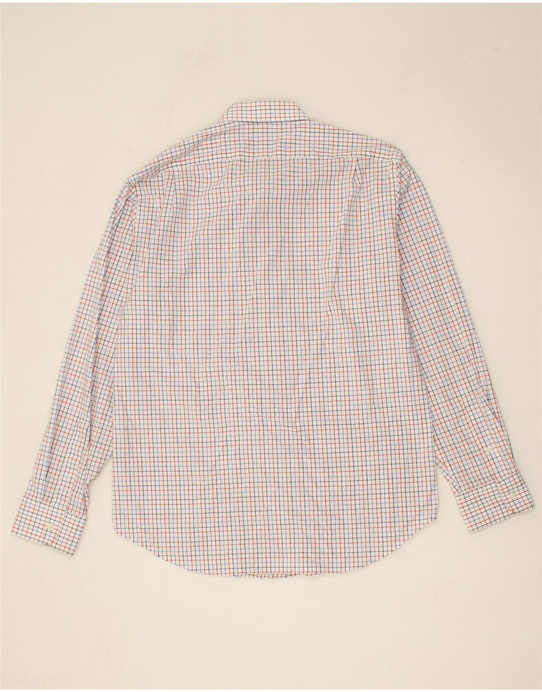J. CREW Mens Thompson Shirt Large Multicoloured Check Cotton Vintage J. Crew and Second-Hand J. Crew from Messina Hembry 