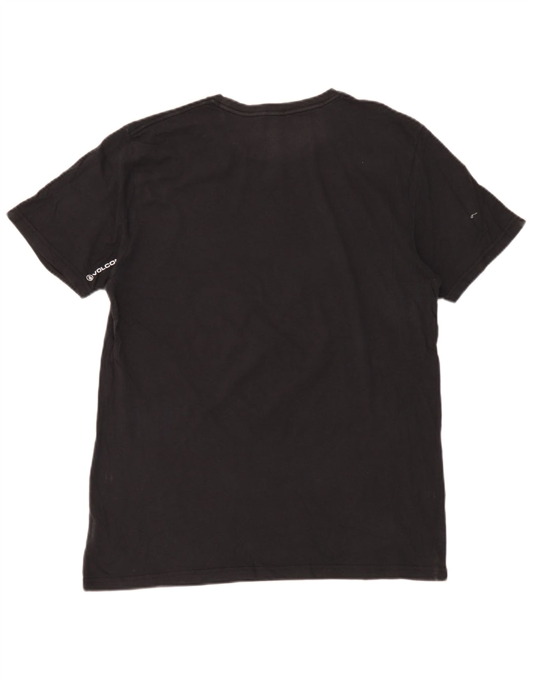 Volcom Mens Graphic T-Shirt Top Large Black Cotton
