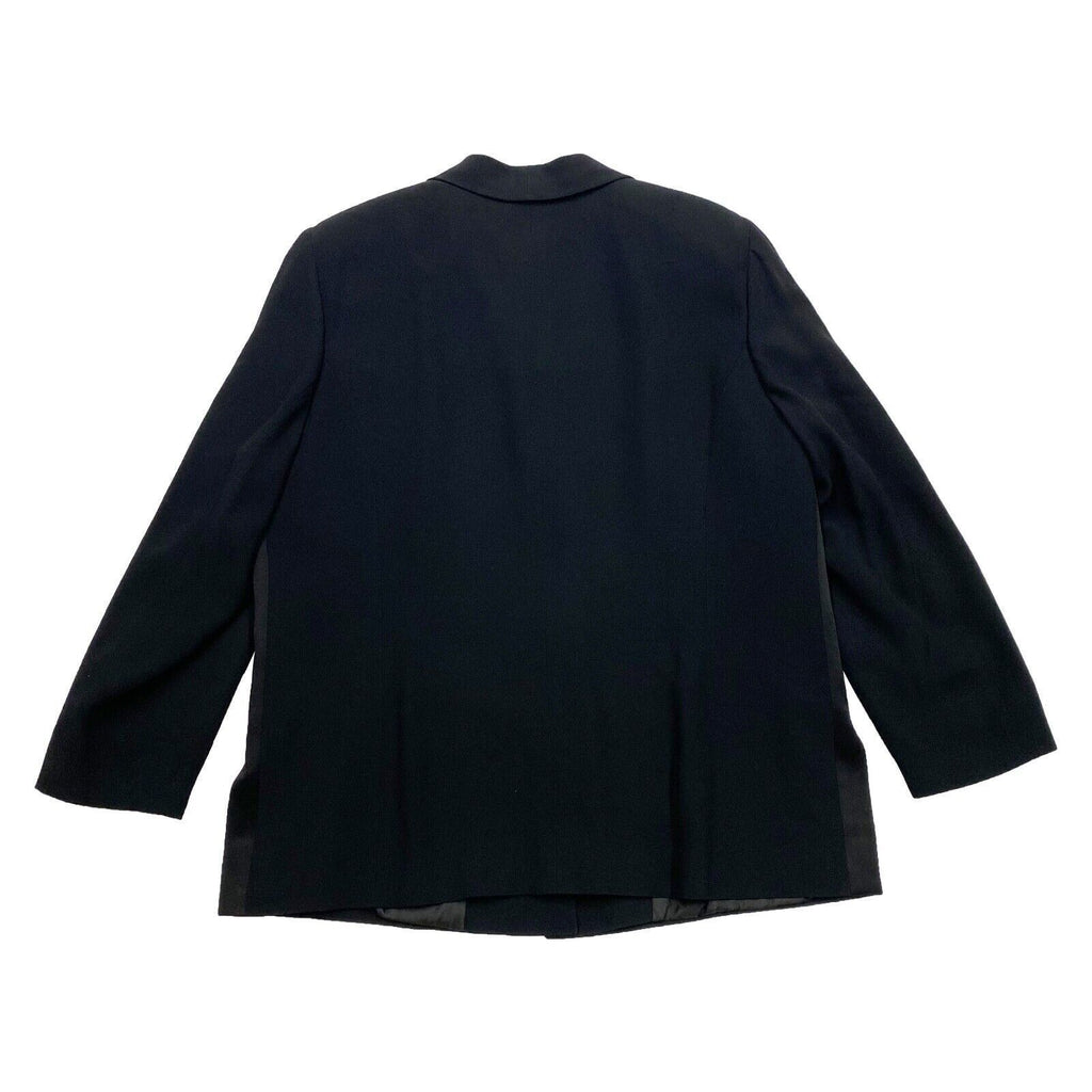 Gianfranco Ferre Forma Women's Blazer Jacket | Vintage Designer Black Suit VTG | Vintage Messina Hembry | Thrift | Second-Hand Messina Hembry | Used Clothing | Messina Hembry 