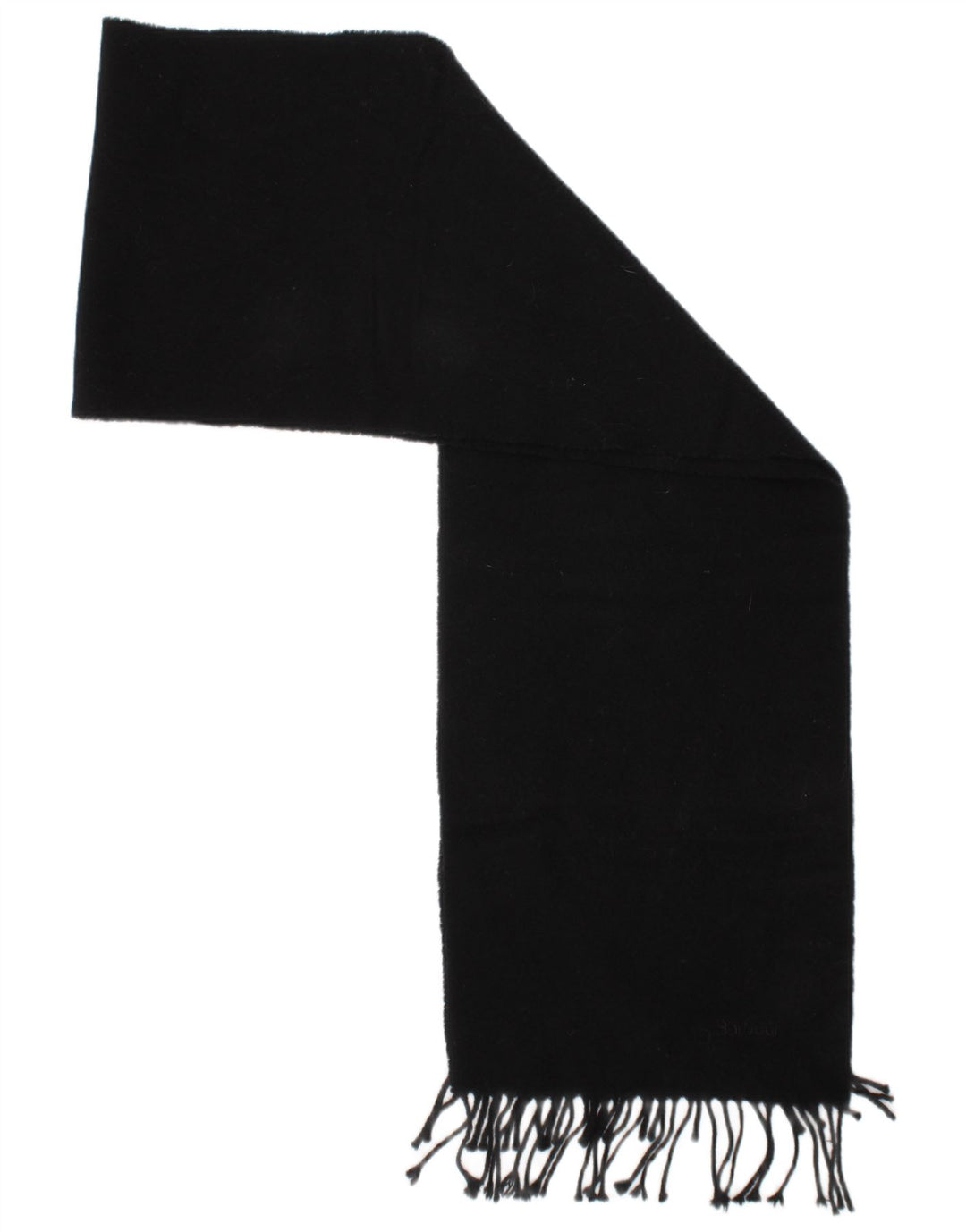 Barbour Womens Rectangle Scarf One Size Black Lambswool Classic