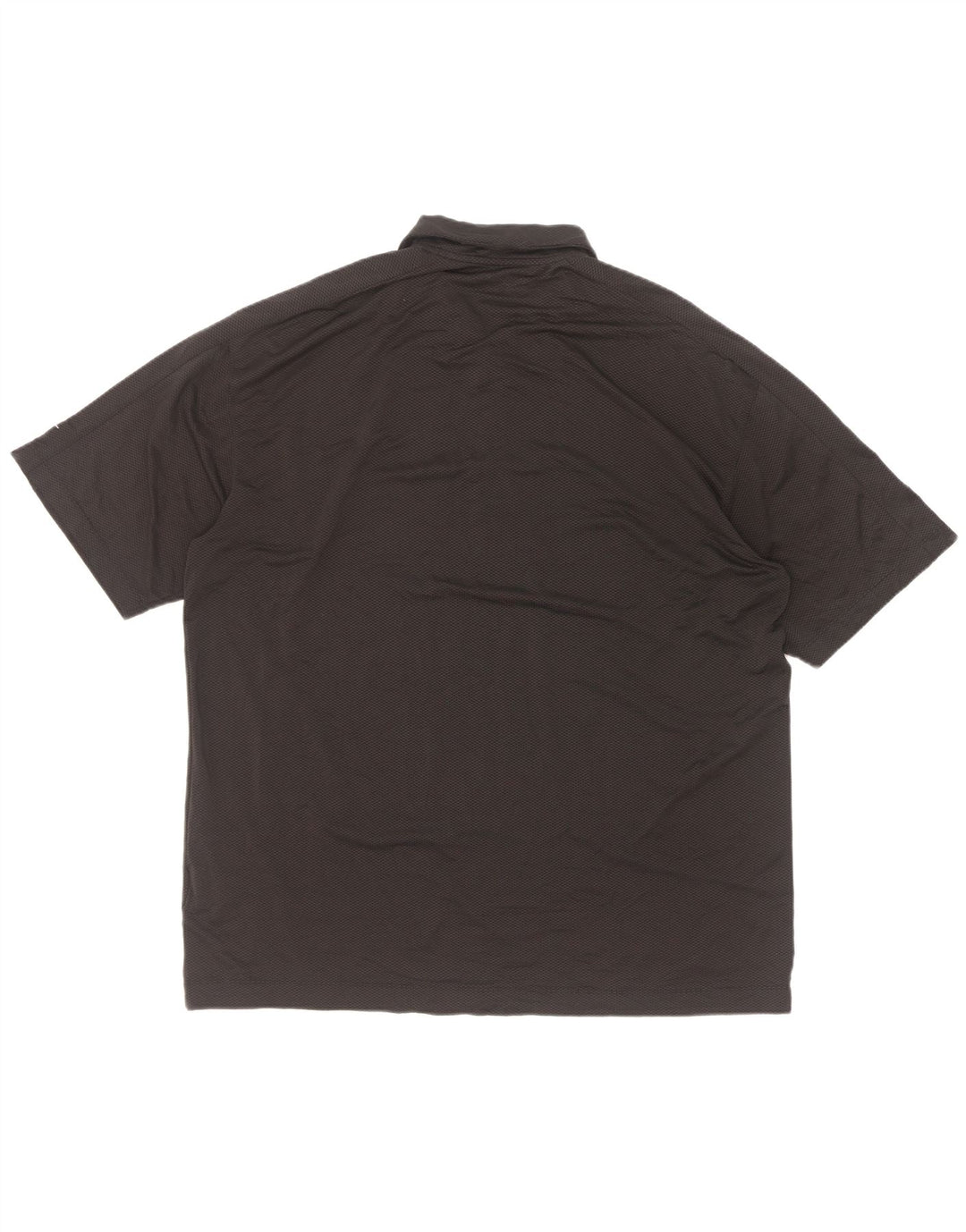 Nike Mens Golf Polo Shirt XL Black Polyester