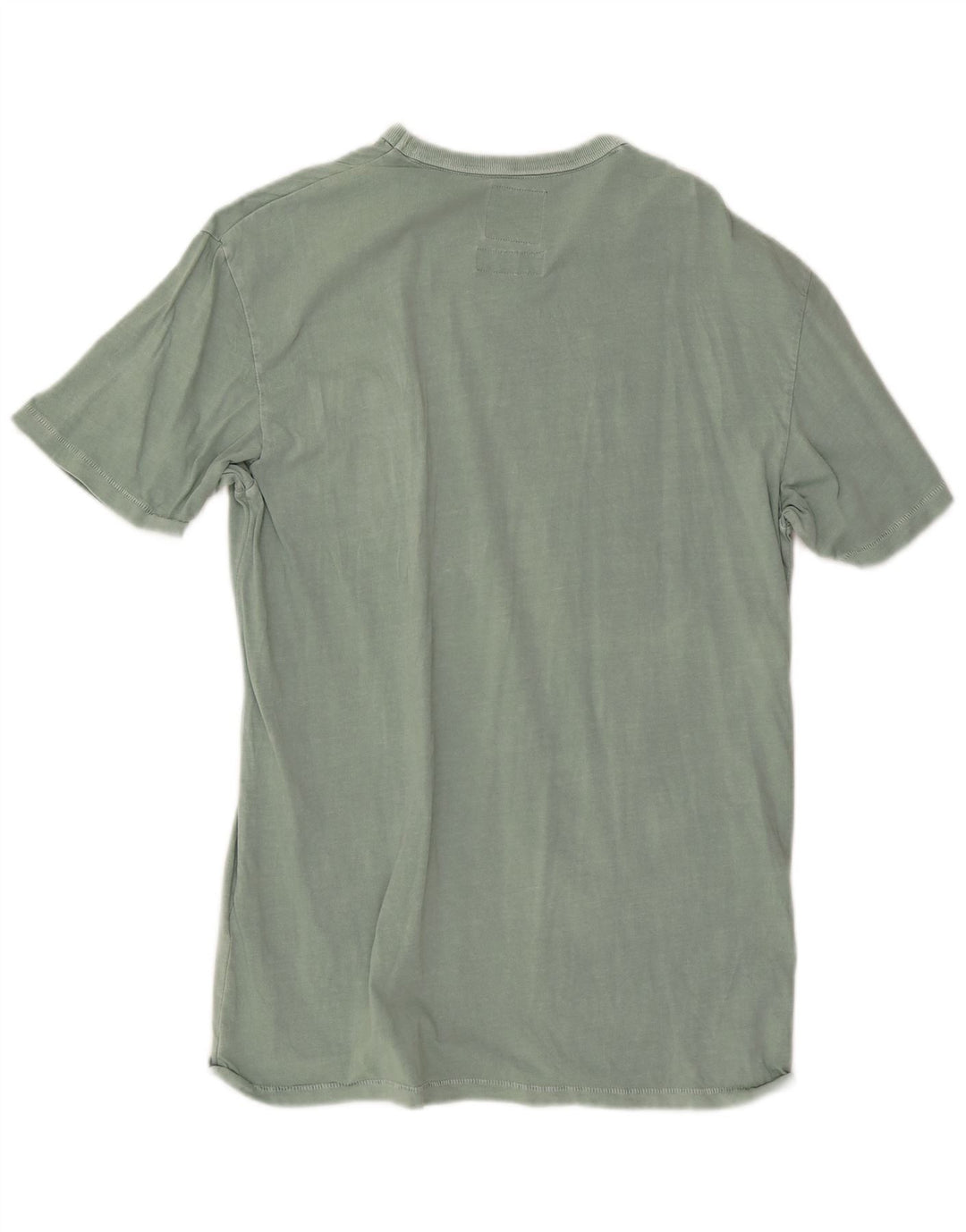 Superdry Mens T-Shirt Top Large Green Cotton