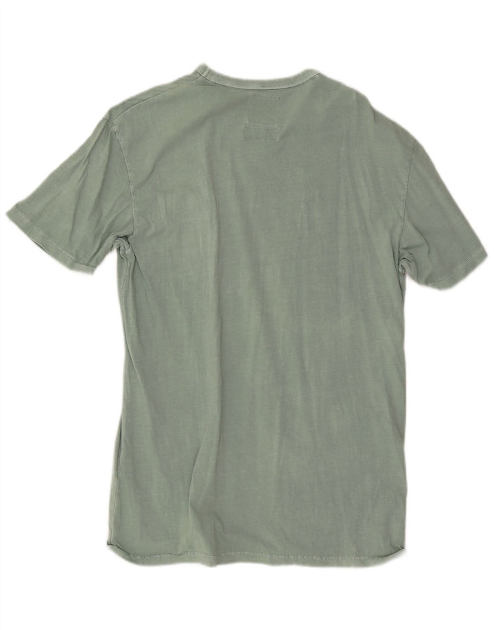 Superdry Mens T-Shirt Top Large Green Cotton