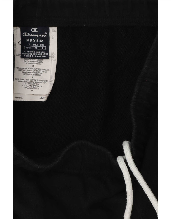Champion Mens Sport Shorts Medium Black Cotton
