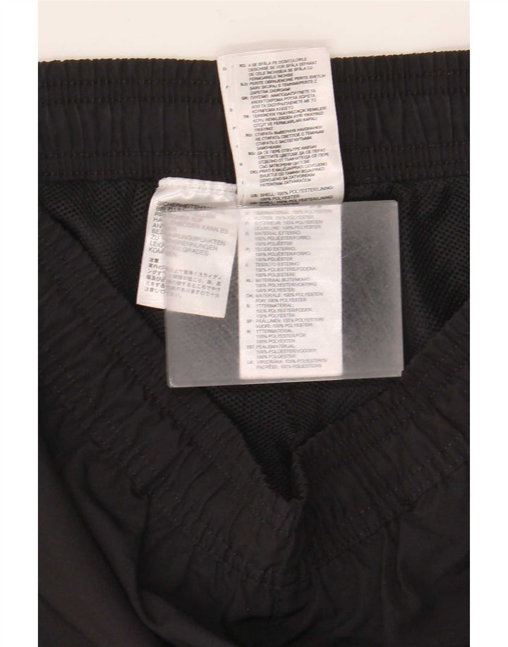 Adidas Mens Real Madrid Tracksuit Trousers Small Black Polyester