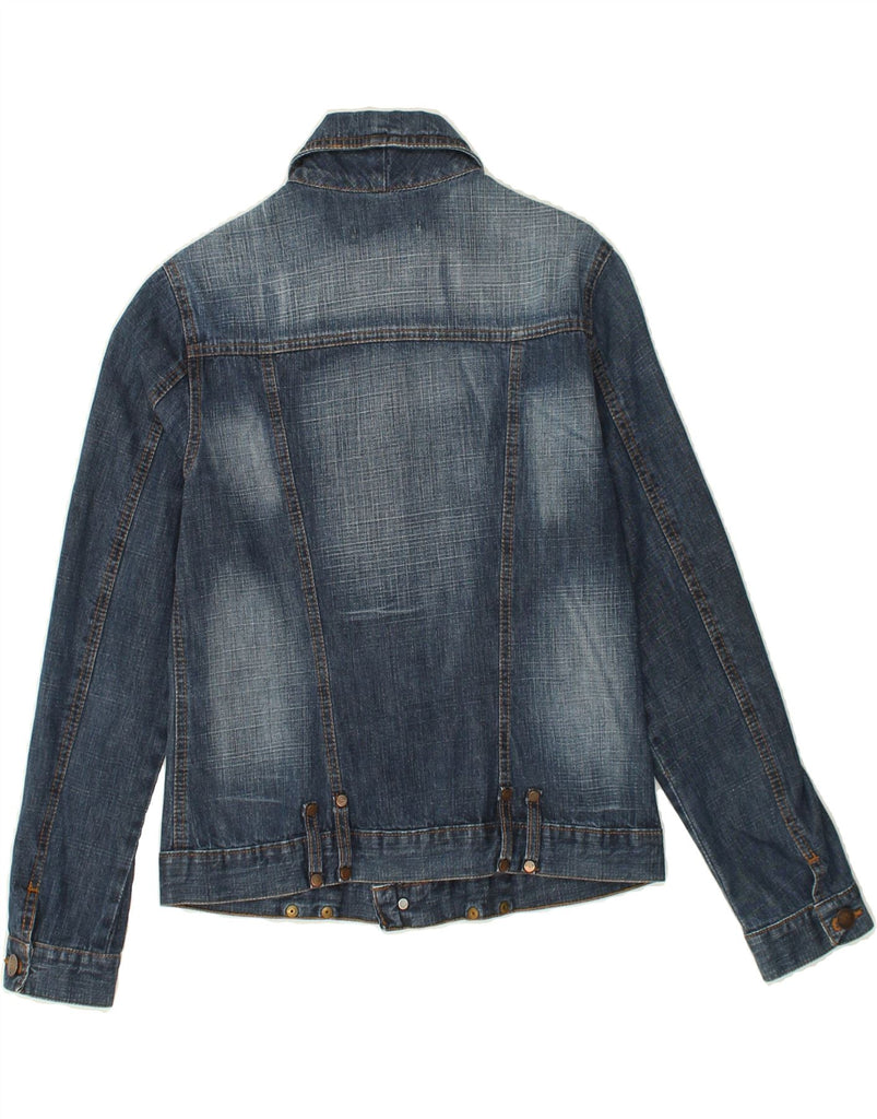 EXTYN Womens Denim Jacket UK 8 Small Blue | Vintage Extyn | Thrift | Second-Hand Extyn | Used Clothing | Messina Hembry 